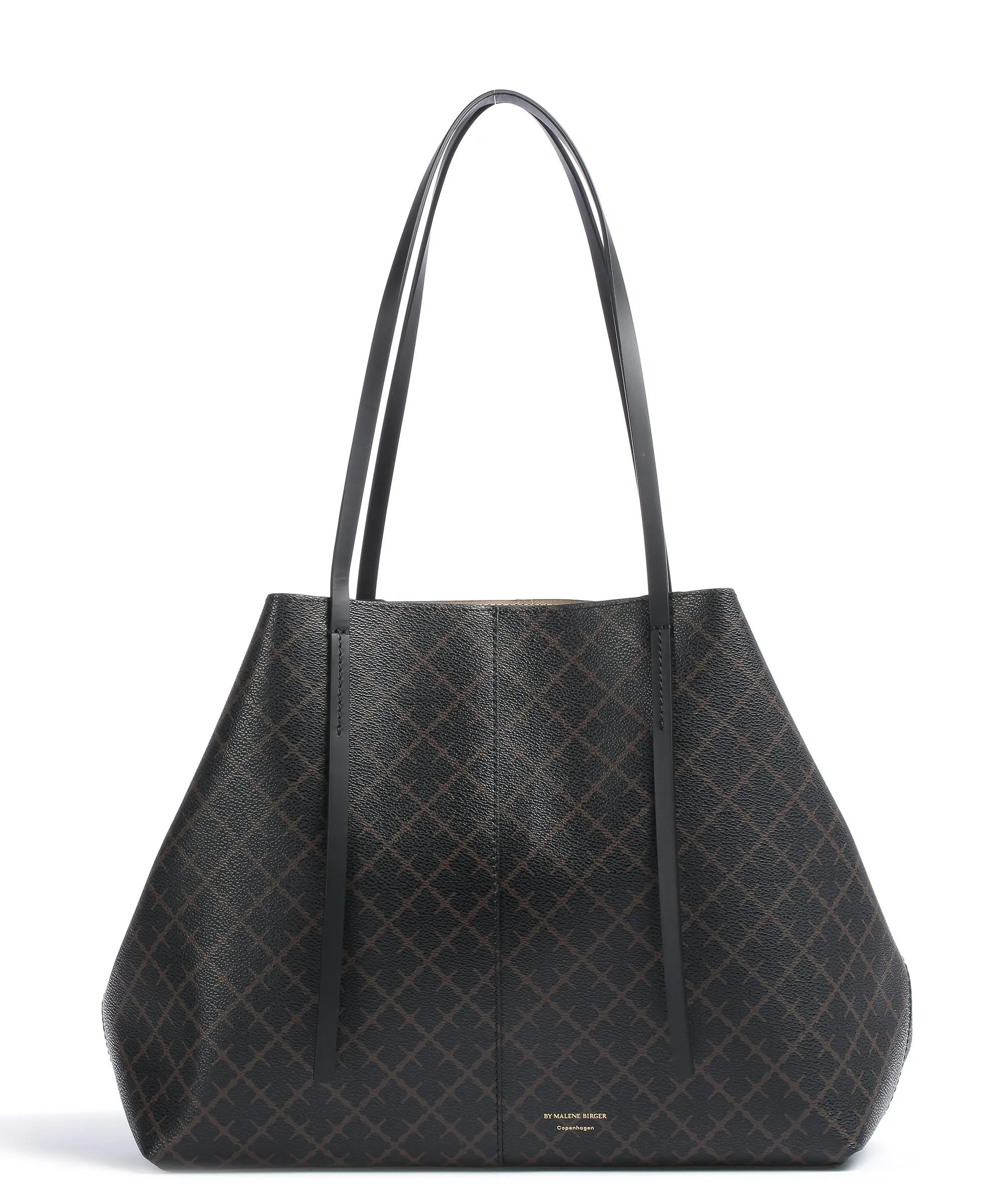  by Malene Birger Abigail Borsa shopper plastica marrone scuro  