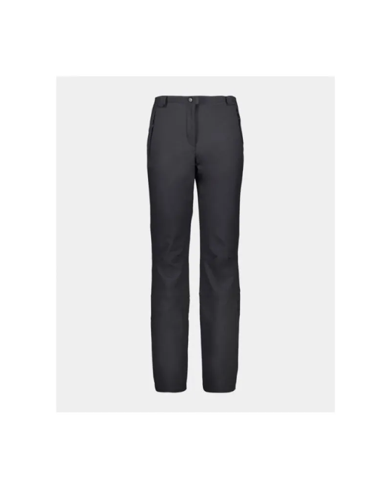 CMP Pantalone da uomo invernale in softshell con ghetta