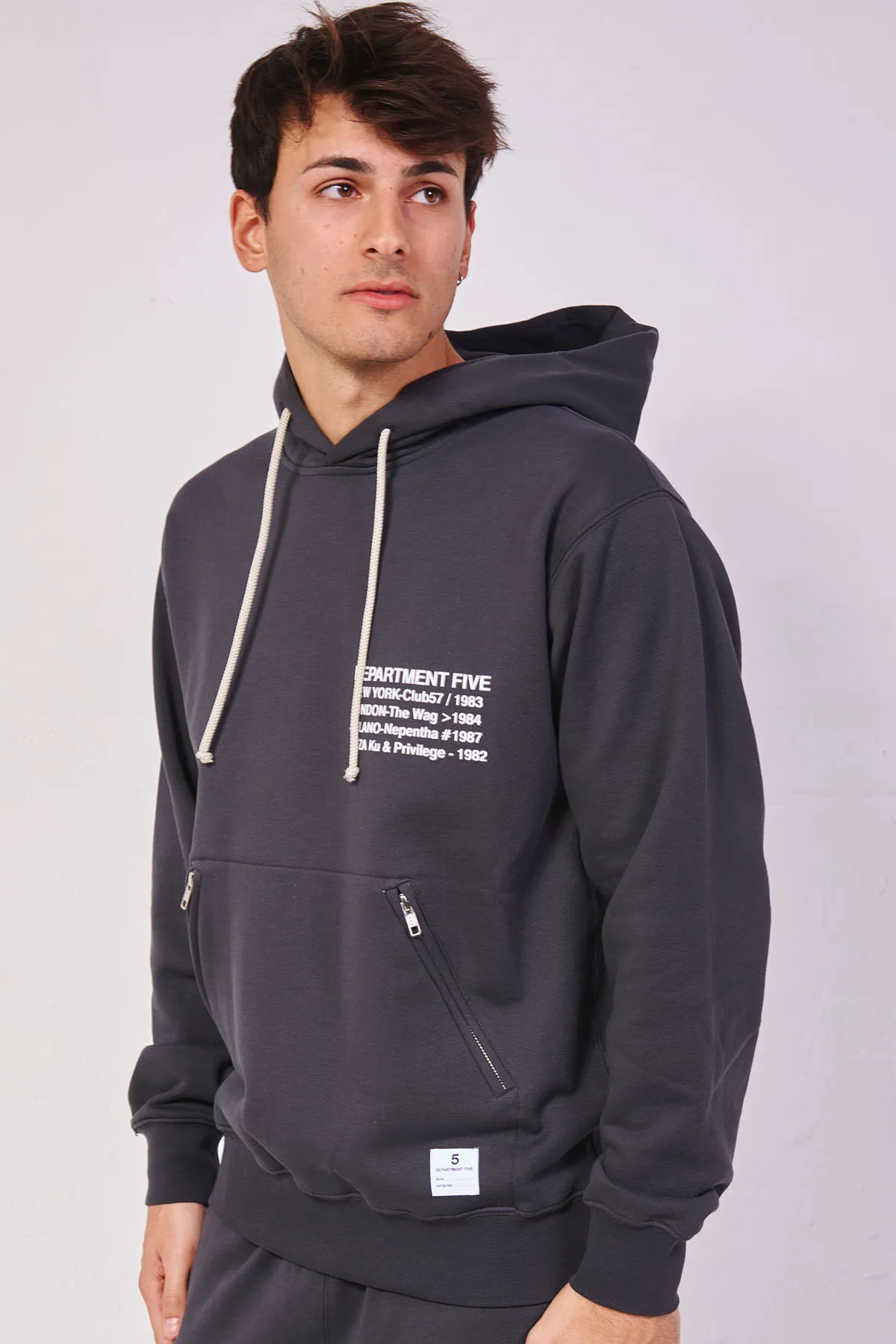 DEPARTMENT FIVE felpa ARP con cappuccio