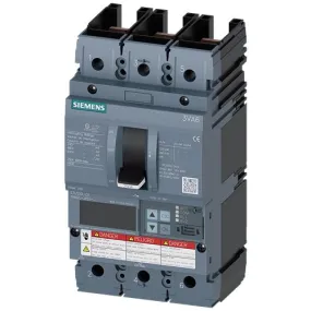 Interruttore automatico con contenitore stampato MCCB 3VA6225-7JP31-0AA0, 3, 250A, potere di interruzione 100 kA, Fissa