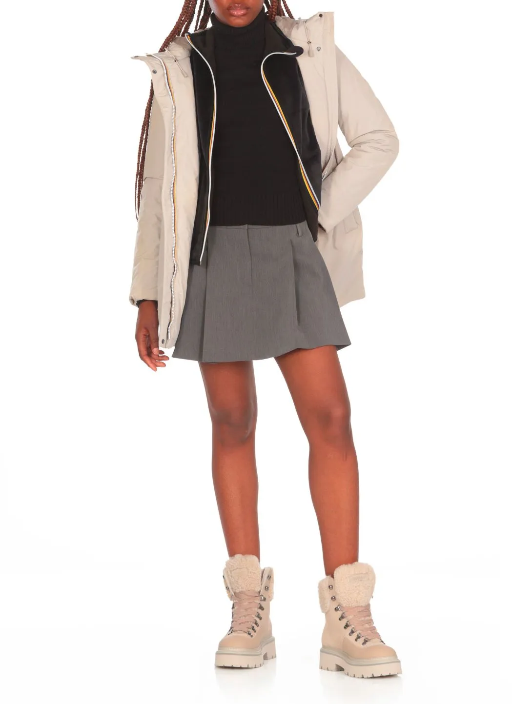  K-way Piumino Sophie Soft Touch Marmotta 