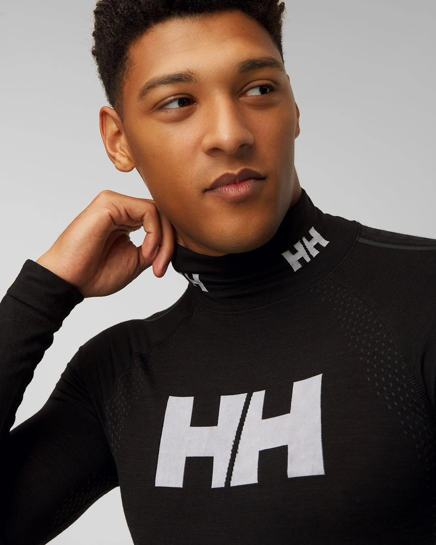 Maglietta termoattiva HELLY HANSEN H1 PRO LIFA MERINO RACE TOP 49477-990black