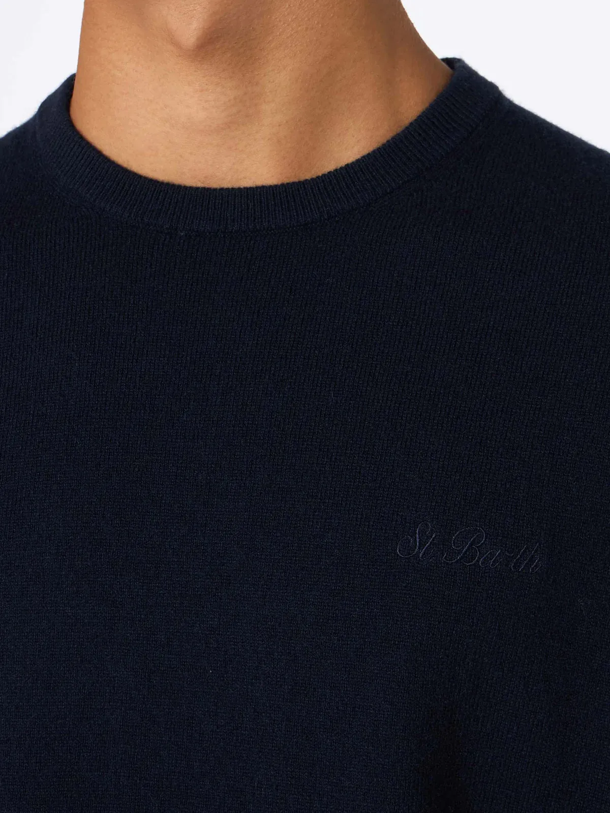 Maglione MC2 Saint Barth Regent in Cashmere Blend