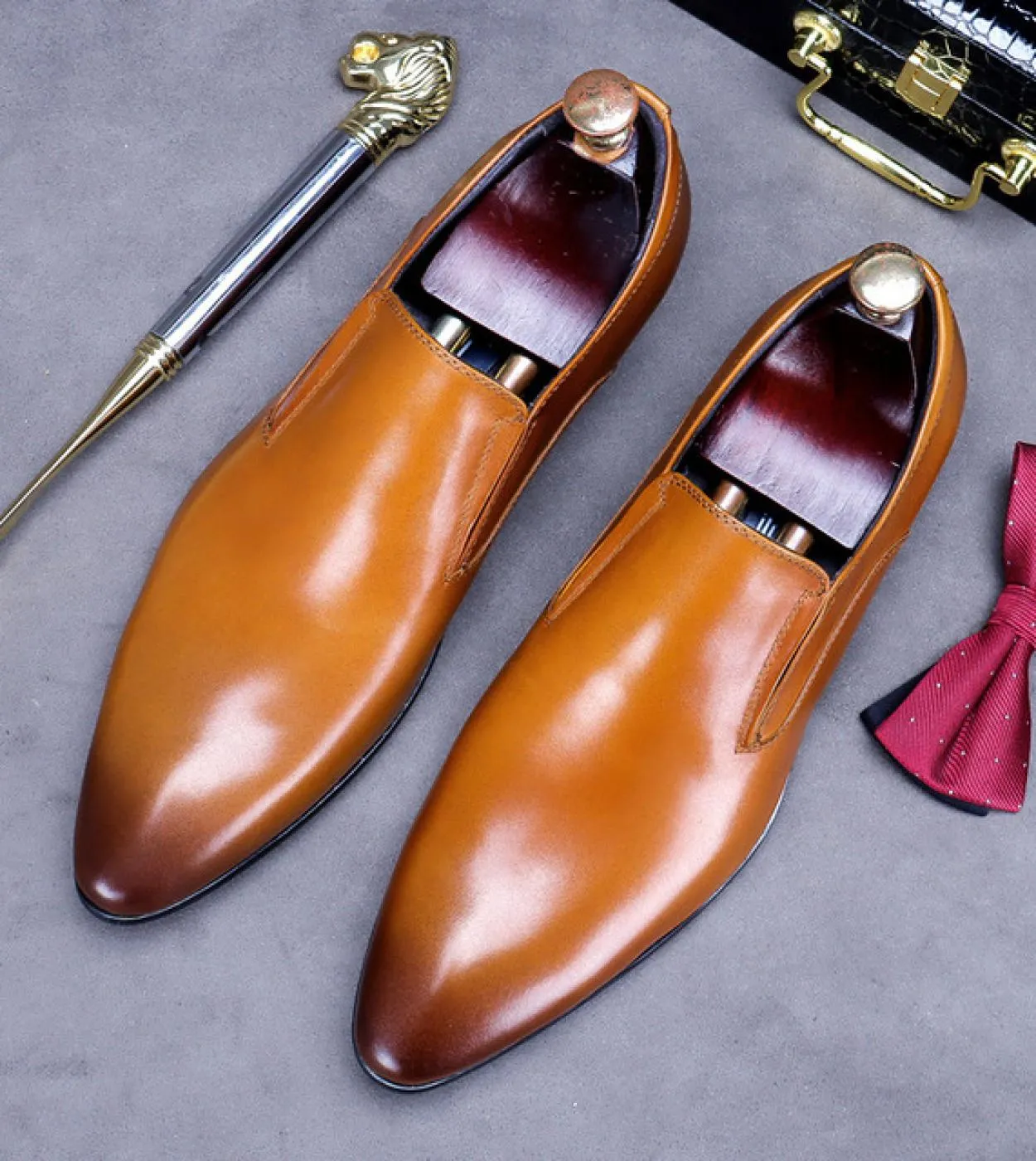 Mocassini da guida in pelle per uomo daffari in stile italiano Scarpe da uomo piatte da uomo autentiche