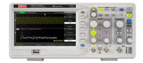 Oscilloscopio con funz. di memorizzazione RS PRO RSDS1102CML+, 2 ch. analogici, 100MHz, Cert. ISO