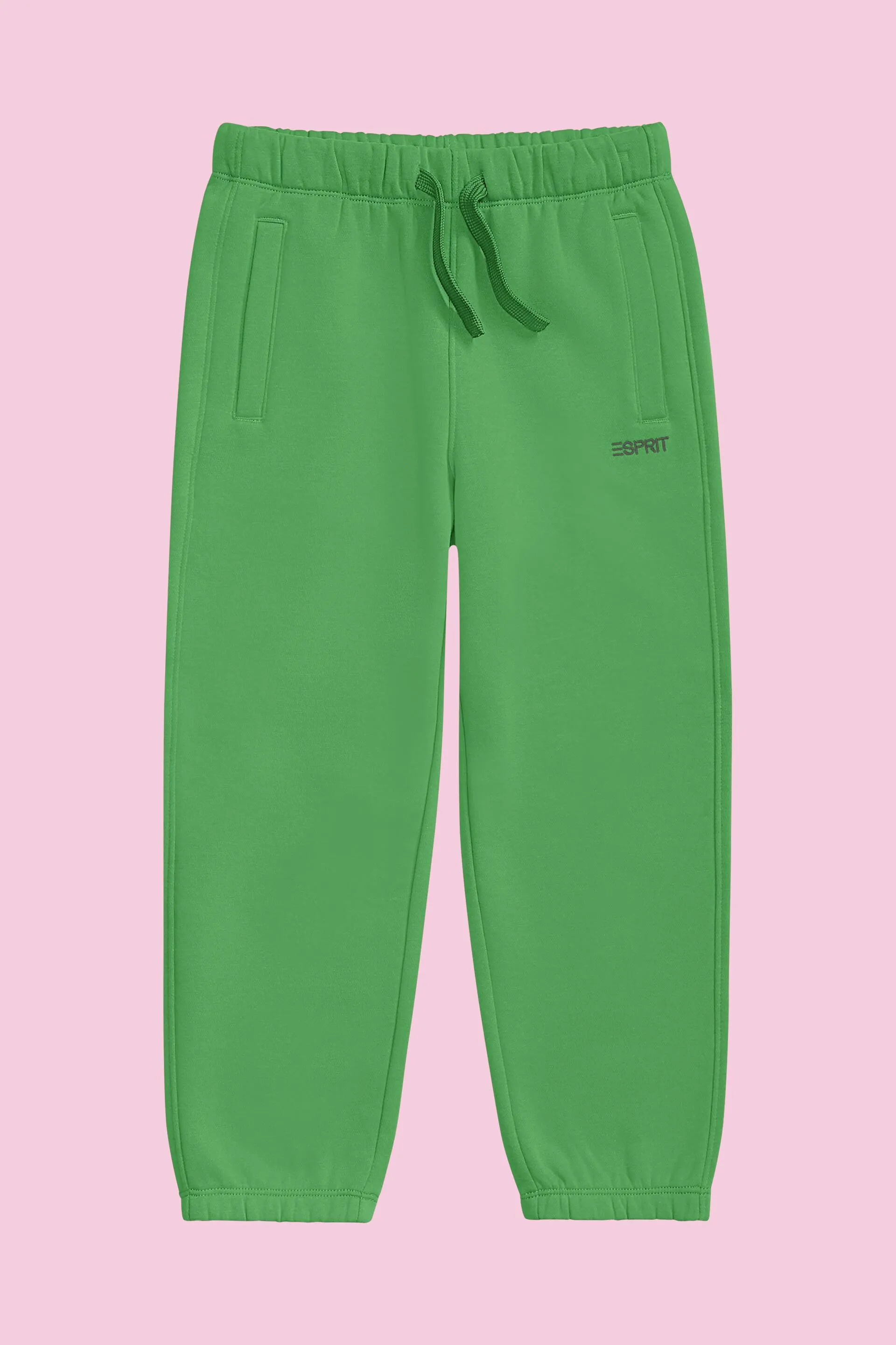 Pantaloni da ginnastica con logo in misto cotone
