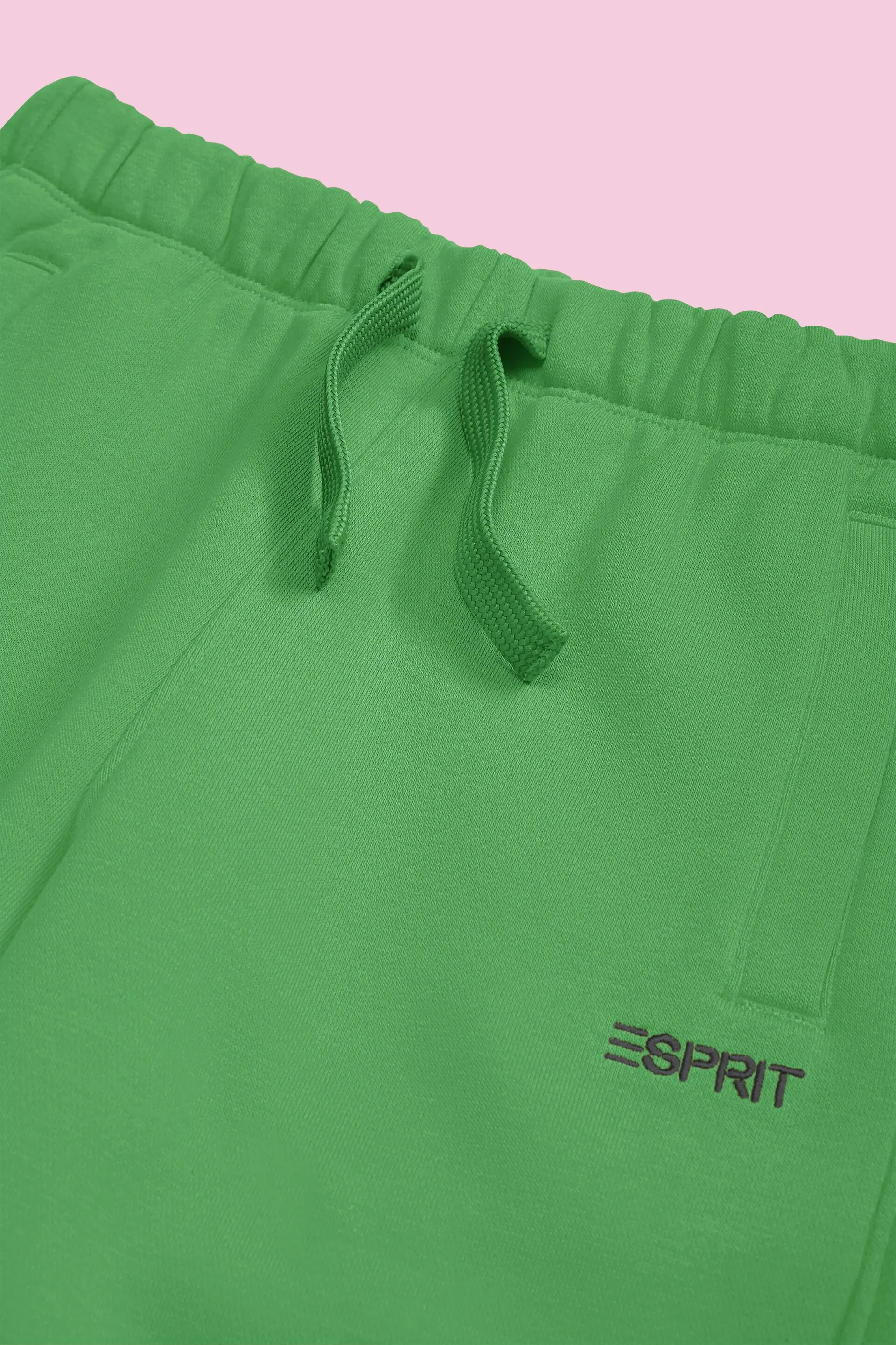 Pantaloni da ginnastica con logo in misto cotone