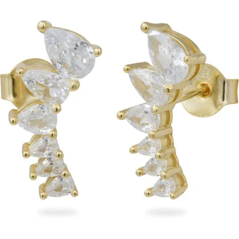 SARNIORO Orecchini in argento 925 con zirconi SarniOro 