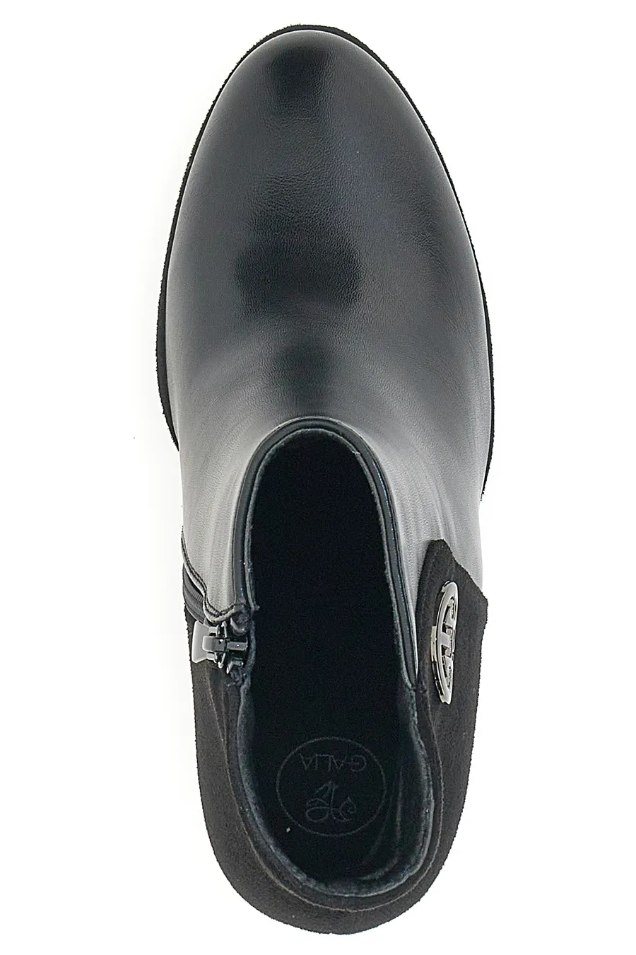 Stivaletti Ankle Neri Con Tacco Galia 232