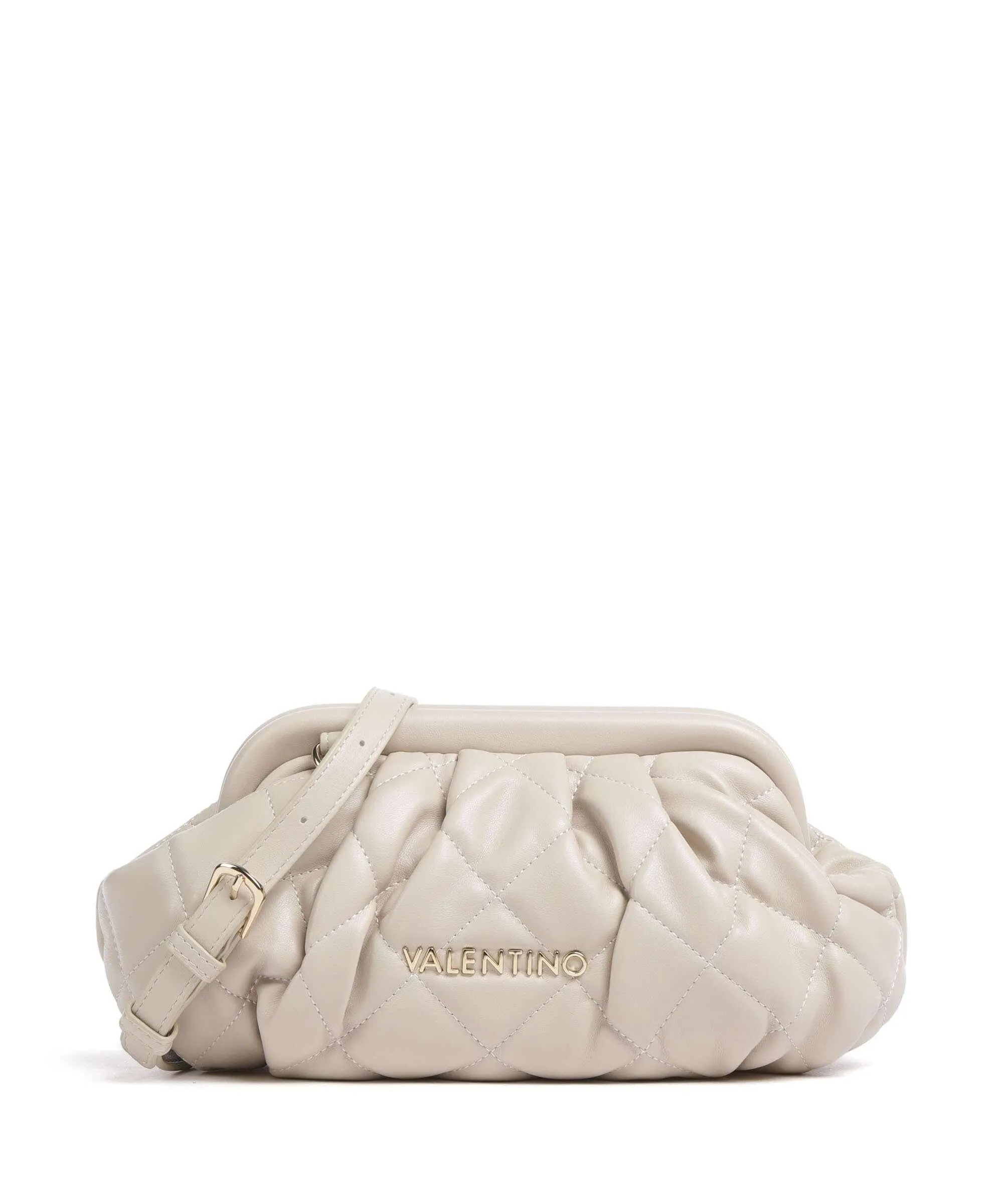  Valentino Bags Ocarina Borsa a tracolla pelle sintetica beige  